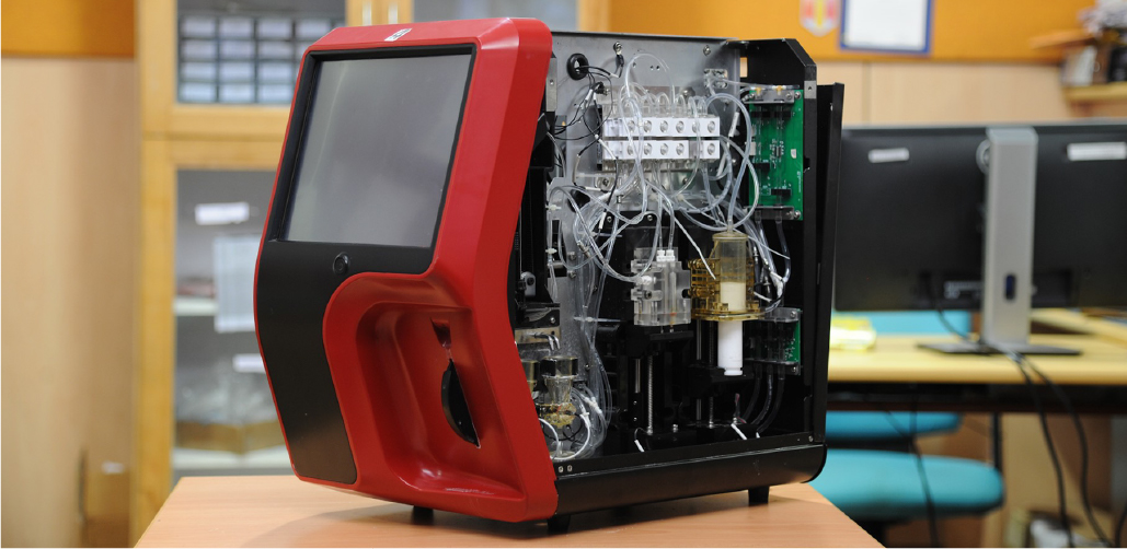 Blood Cell Counter, LTTS — 99% accuracy with reduced blood use and low analysis cost